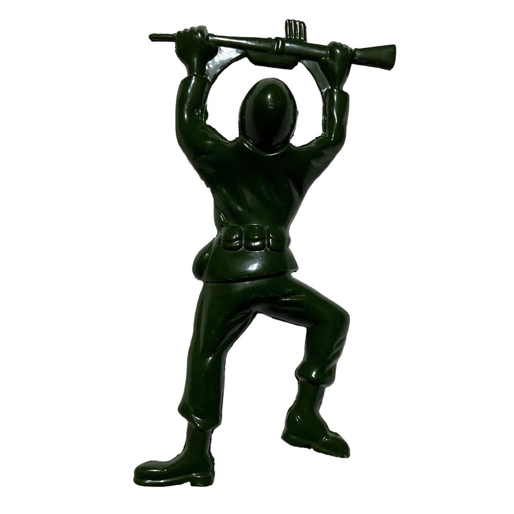 Green Soldier Army Man Bottle‎ Opener - Hard Metal -